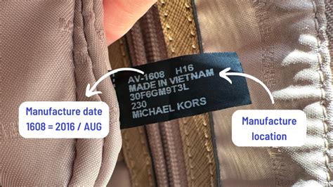 how to tell if your michael kors bag is real|michael kors authentication serial number.